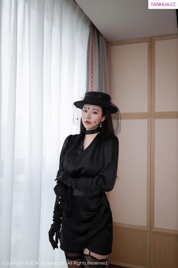 [XiuRen]高清写真图 2024.08.20 No.9041 安然anran 黑丝美臀